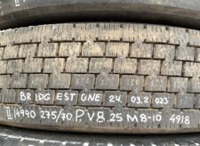 Volvo kerék 275/70R22.5 225×75 225×8.25-20 BRIDGESTONE 14990