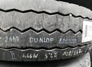 Dunlop kerék 295/80r22. 5 225x9 225x8. 25 53