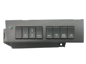 Volvo kapcsolómodul – 7 gomb (fűtés, hőmérséklet, aux 1, aux 2, motor, emelő, stabilitás)