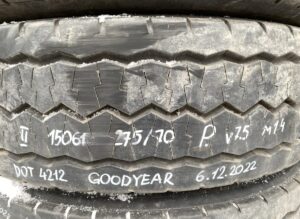 Goodyear gumiabroncs 275/70 r22. 5