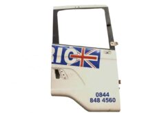 Jobb oldali Scania ajtóborítás brit zászló mintával, telefonszám: 0844 848 4560
