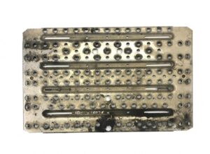 Perforált kipufogódob fedél iveco 2203544 2031849