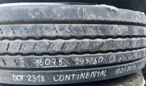 Iveco 295/80r22. 5 continental kerék dot 2318