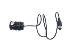 VDL 30086633 felügyeleti kamera RCA csatlakozóval és tápkábellel