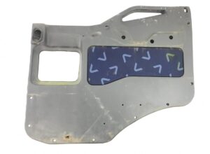 Díszítő panel jobb ajtó iveco ablakos, kék díszbetéttel