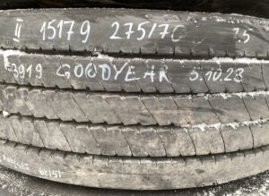 Goodyear kerék 275/70r22. 5 3919