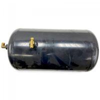 Lég­tartály Scania 1357950/1383777/488217-16 – Fekete, Hengeres, Fém csatlakozókkal