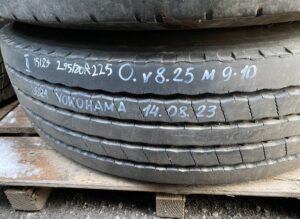 Yokohama kerék 295/80r22. 5 0621 225×9 8. 25×22. 5