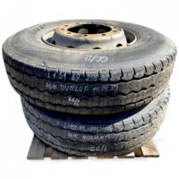 Készlet 2 kerék Dunlop 295/80R22.5 és Nokian Tyre 295/80R22.5
