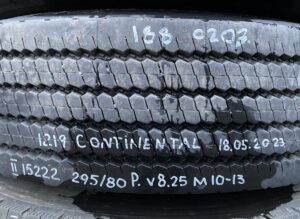 Continental kerék 295/80r22. 5 8. 25 m10-13
