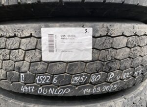 Dunlop kerék 295/80r22. 5 152/148m