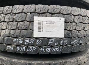 Dunlop kerék 295/80r22. 5 14. 03. 2023