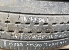 Scania kerék 295/80 R22.5 Dunlop 15235