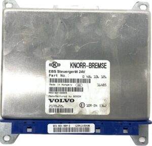 Ebs vezérlőegység knorr-bremse, 24v, volvo 21726226, 0 486 106 126