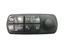 Bal oldali elektromos ablakkapcsoló Mercedes-Benzhez (OEM kódok: A0045455913, A0035455913, A0025455913, A0055452813)