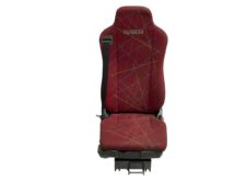 Együléses utasülés Iveco, piros, eredeti modell 504064881