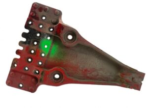 Támogatórúd jobb motor tengelyhez volvo (piros)