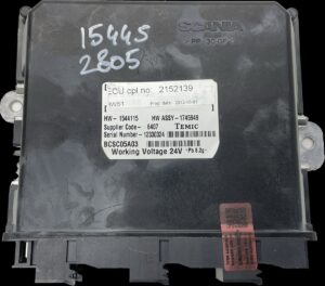 Bws scania ecu vezérlőegység 2152139 24v