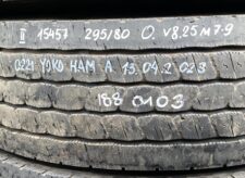 Volvo kerék 295/80R22.5 22.5×8.25 O.8.25M7.9