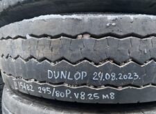 Dunlop Volvo kerék 295/80R22.5 225×9 225×8.25 29.08.2023