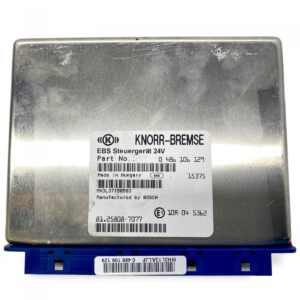Ebs vezérlőegység knorr-bremse 24v, kód 81. 25808-7077