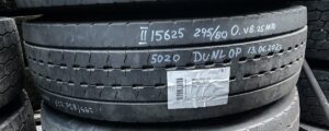 Dunlop gumiabroncs 295/80r22. 5, dot 5020