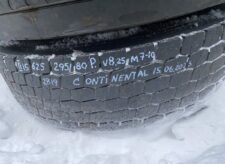 Scania Continental kerék 295/80R22.5 8.25 M7 2819 15.06.2023