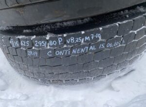 Scania continental kerék 295/80r22. 5 8. 25 m7 2819 15. 06. 2023