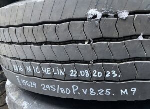 Michelin abroncs 295/80 r22. 5 22. 08. 2023