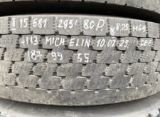 Scania kerék 295/80R22.5 V8.25 4113 MICH ELIN 10.07.23 DEF