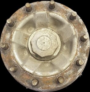 Első kerékagy féktárcsával volvo 21116584, 20428193, 85103803, 21575071, 21116389, 21116569, 7421116569