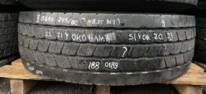 Volvo kerék 295/80r22. 5 22. 5×8. 25 188/189 yokohama