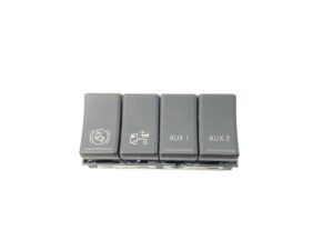 Volvo kapcsolómodul – 4 gomb (aux 1, aux 2, töltés, kiürítés)