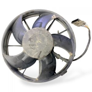Autóhűtő ventilátor elektromos csatlakozóval, 5 lapáttal
