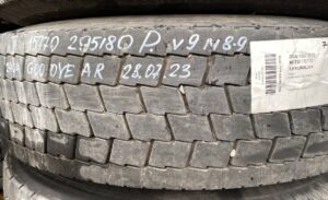 Scania kerék 295/80r22. 5 goodyear 2404