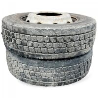 Set 2 kerék Scania 225×75, 275/70R22.5