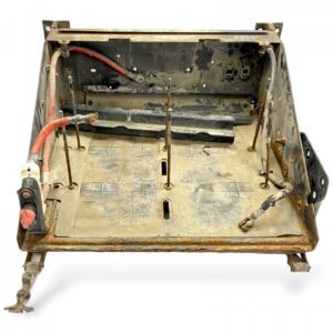 Akkumulátordoboz volvo 21046415, piros kábellel, használt