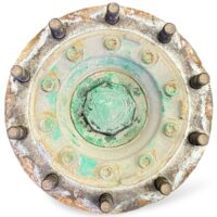 Féktárcsás kerékagy, jobb első tengely, Scania – Kompatibilis kódok: 2290526, 1864430, 1480933, 1868663, 1724406, 1391369, 1852817, 2603321, 1889543