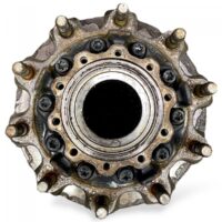 Dobkerék másodlagos tengely bal féktárcsával Scania – OEM kódok: 2603319, 2290525, 1822615, 1889543, 1852817