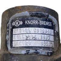 Bal első féknyereg Knorr-Bremse MAN 8150804, kódok: 6409, 6439, 6653, 6509, 6513