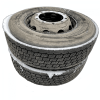 Készlet 2 Continental teherautó gumi 295/80R22.5 225×825 16