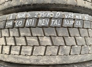 Irisbus kerék 275/70r22. 5 conti new tal 30. 10. 23