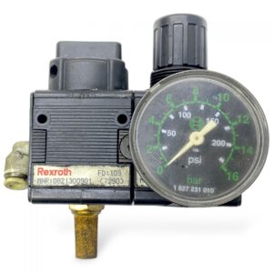 Rexroth 0821300901 levegőszelep manométerrel 1827231010