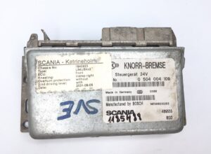 Knorr-bremse scania vezérlőegység 0 504 004 109 24v 489555 6102