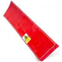 Bal oldali kabin spoiler Scania – Piros