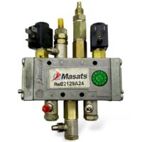 Oldalsó ajtó vezérlőszelep MASATS Ref. 22129A24 Scania buszhoz