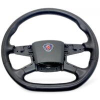 Scania eredeti fekete bőr kormánykerék – Model 2084475/2087664/2997858/2869838