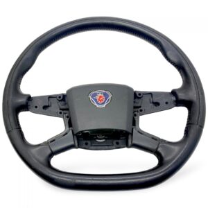 Scania eredeti fekete bőr kormánykerék – model 2084475/2087664/2997858/2869838