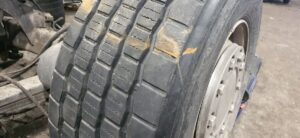 Készlet 2 db használt scania 385/55r22. 5 kerék