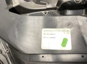 Díszítő panel bal ajtó daf 1845272 iac: 12040621
